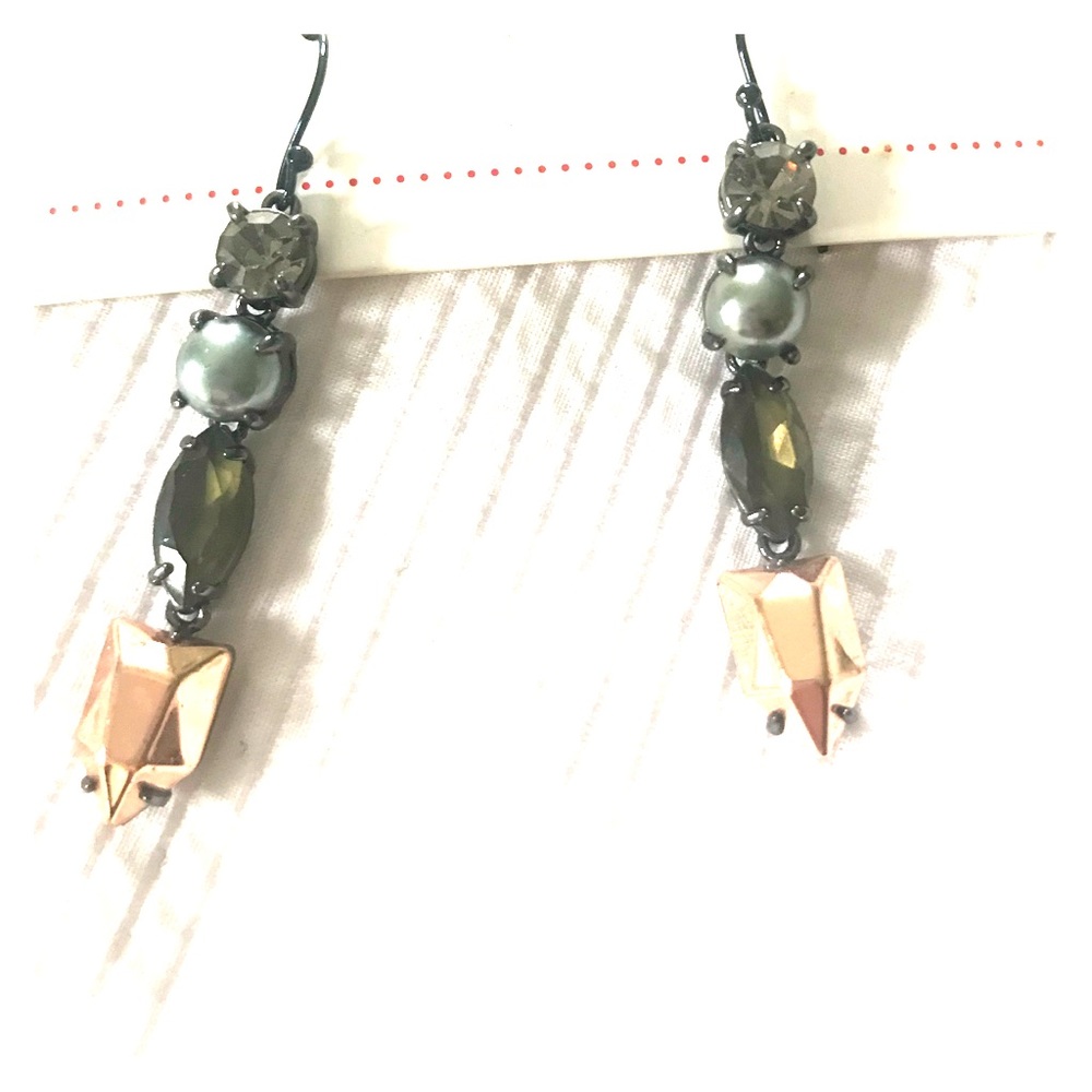 Stella & Dot Kahlo Linear Earrings